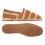 Scarpa Superga  Espadrillas tessuto rigato orange yellow