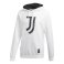 felpa juventus con cappuccio JUVE DNA HD bianca 20/21 